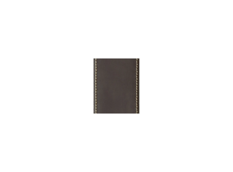 Planet Waves 25LS01-DX DeLuxe Skinn Strap', Brun (m/Søm) 